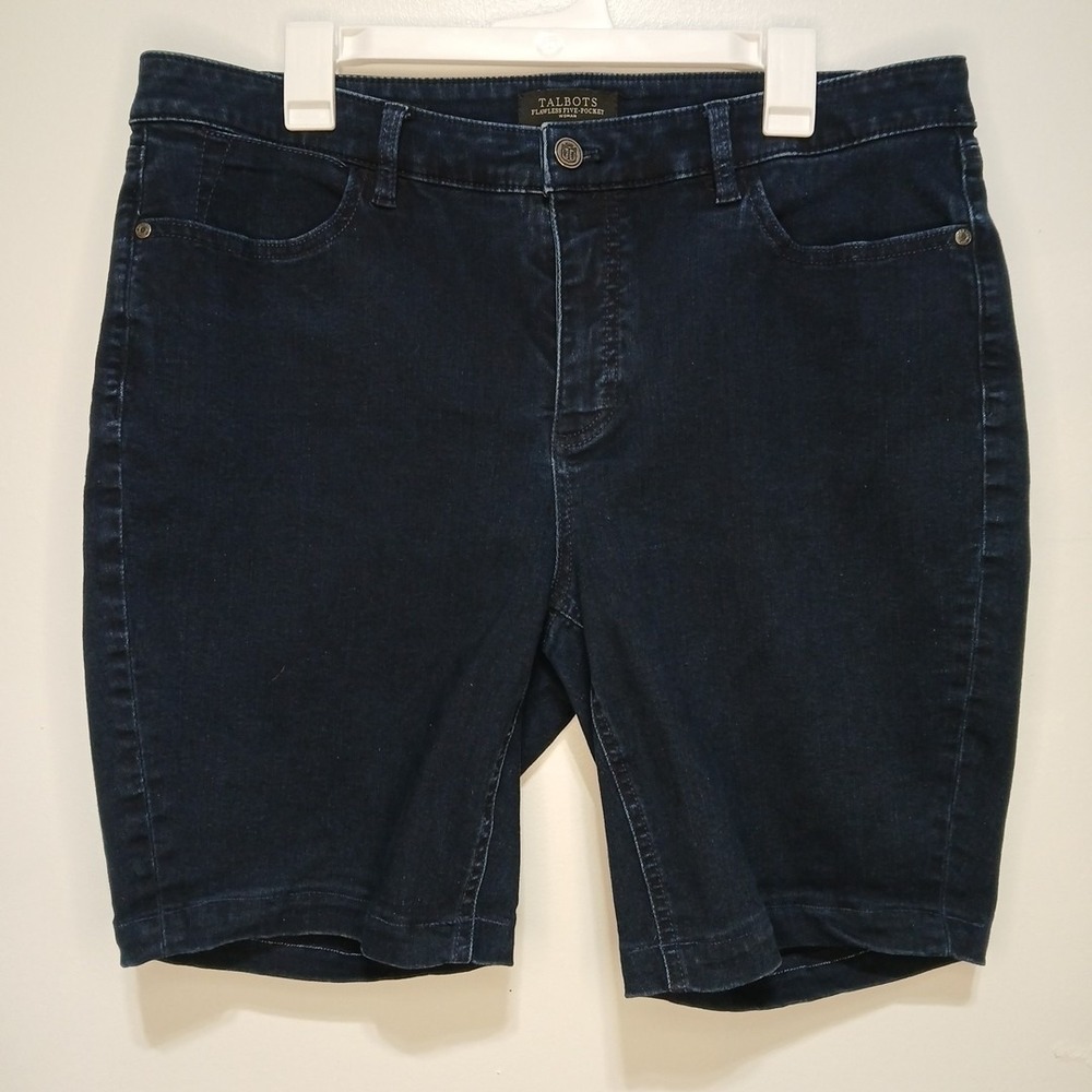Talbots 16W Flawless Five Pocket Jegging Altered Into Bermuda Shorts